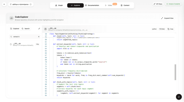 gitvizz - From Repo to Reasoning Instantly